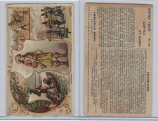 K5 Arbuckle Coffee, History of the U.S., 1890, #30 Louisiana, New Orleans