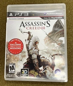Assassin's Creed III PlayStation 3 PS3 CIB - Picture 1 of 3