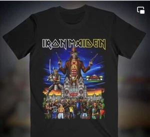 OFFICIAL IRON FUTURE PAST 2023 TOUR HELLFEST CLISSON FRANCE EVENT 6/17 SHIRT L - Picture 1 of 4