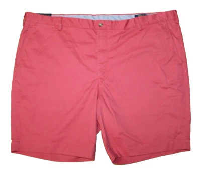 Pantalones Cortos Chinos Polo Ralph Lauren Para Hombre Sarga Elástica Calce Clásico 9" Rojo Talla 48 B Foto 1 de 4