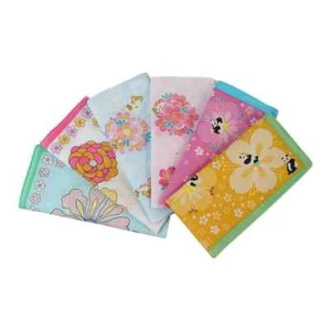 3Pcs 40x40cm Cartoon Animal Flower Cotton Women Girls Handkerchief Party Gift - Picture 1 of 12