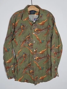 Daniel Cremieux M Long Sleeve Shirt Waterfowl Bird Duck - Picture 1 of 4