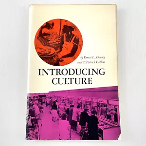 Introducing Culture by Ernest Lester Schusky 1967 - 1st Edition Paperback Book - Bild 1 von 11
