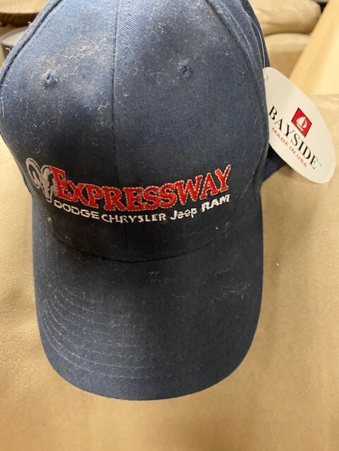 EXPRESSWAY DODGE CHRYSLER JEEP RAM BASEBALL STYLE HAT NWT EVANSVILLE, IN - Image 1 of 4