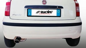 Simoni Racing Universal Endschalldämpfer oval schräg Edelstahl - Bild 1 von 2