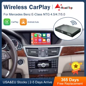 Wireless CarPlay Android Auto Interface for Mercedes Benz E Class W212 2012-2016 - Picture 1 of 13