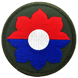 U.S. ARMY 9TH INFANTRY DIVISION MILITARY EMBROIDERED PATCH EE-78 - Picture 1 of 1