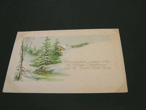 Weihnachts Postkarte - Aufrichtige Wünsche - verschickt 1920 - Bild 1 von 2