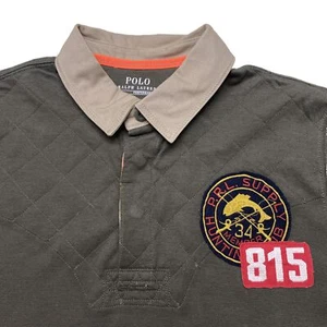 Polo Ralph Lauren Performance Rugby Long Sleeve Shirt Boys Youth Sz L 14-16 - Picture 1 of 16