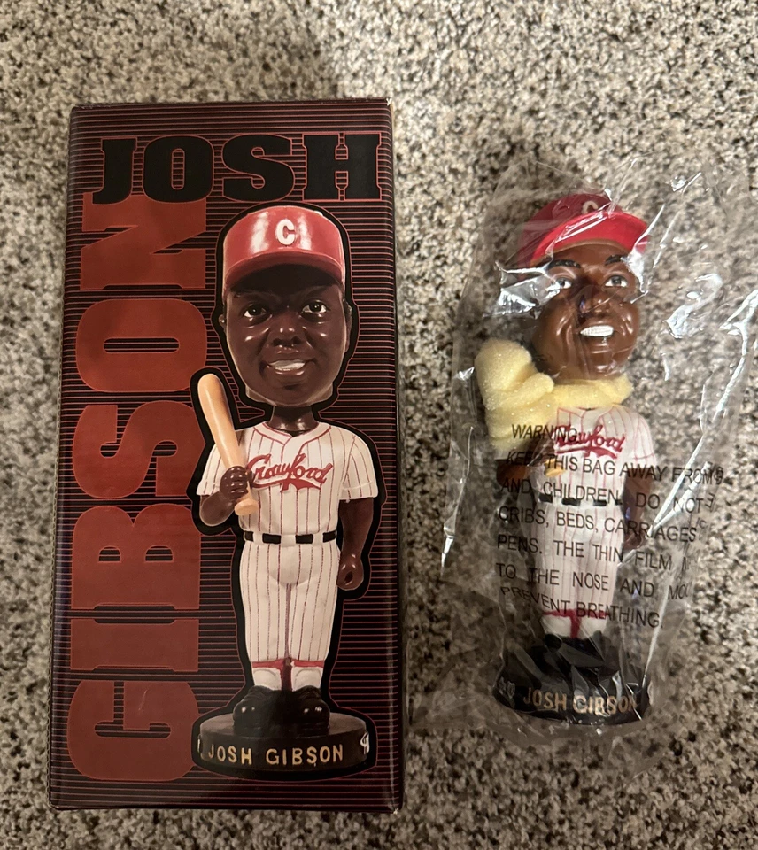 Pittsburgh Pirates Josh Gibson Pittsburgh Crawfords SGA Bobblehead 2003 NIB - Image 1 of 1