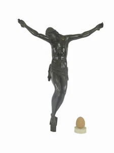 Kruzifix IN Bronze Christus IN Kreuz Statue Jesus Christus Kunst Religiöse LN0 - Photo 1 sur 9