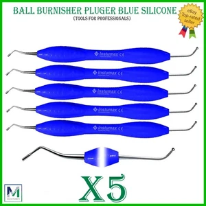 Dental Ball Burnisher Ovoid Amalgam Composite Filling Instruments Lab Tools - Picture 1 of 11