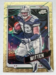 2024 Cosmic Chrome Superfactor 1/1 Jason Witten Of Dallas Cowboys Gold Vinyl! - Picture 1 of 7