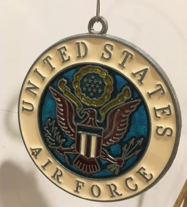 United States Air Force  Suncatcher Christmas Ornament Military Holiday - Picture 1 of 3