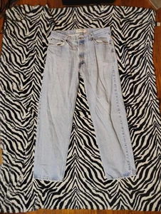 Vintage Y2K Levis 550 Jeans Größe 36x30 Blau Denim Relaxed Tapered - Bild 1 von 12