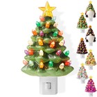 Ceramic Holiday Plug-in Vintage Decorative Night Light