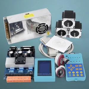 ENGMATE 3 Axis CNC Kit TB6600 Driver HB Nema23 187oz-in Motor 24V PSU For DIY - Picture 1 of 10