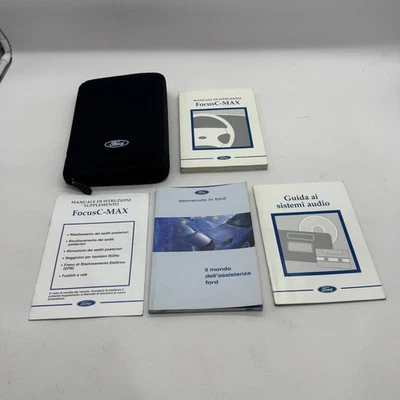 LIBRETTO USO E MANUTENZIONE FORD C-MAX 2003 ITALIANO ORIGINALE UM-388 - Immagine 1 di 4