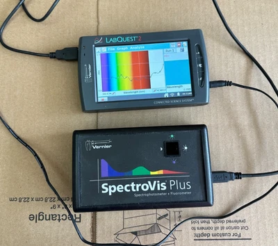 Vernier SpectroVis Plus Plus Labquest 2 Foto 1 de 4