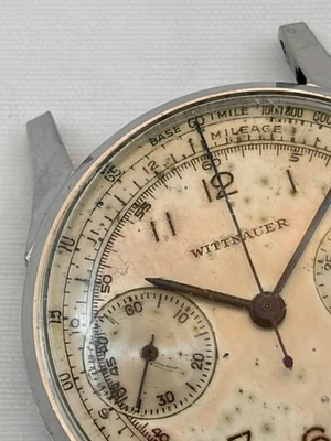 Reloj Cronógrafo Wittnauer Vintage Años 40 Foto 1 de 4