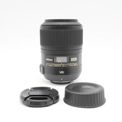 MINT Nikon AF-S DX Micro NIKKOR 85mm f/3.5G ED VR Lens #628 - Image 1 of 4