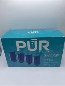 Paquete de 4 filtros de grifo de repuesto de núcleo mineral PUR Plus RF-9999 - Imagen 1 de 6