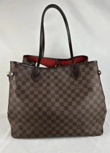 Authentic Louis Vuitton Neverfull GM Damier Ebene Tote Bag Shoulder Bag READ - Bild 1 von 17