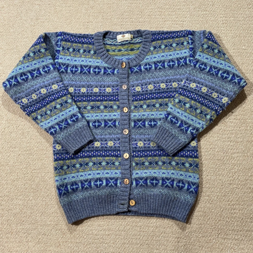 Vintage Strathspey Lambswool Cardigan Womens 10 UK Small Made in Scotland Wool - Image 1 of 4