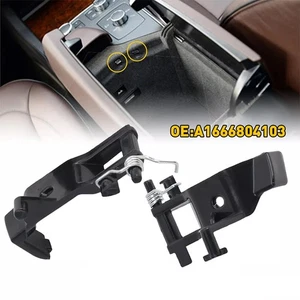 Black Armrest Latch Clip A1666804103 For Mercedes-Benz W292 C292 GLE 2015-2019 - Picture 1 of 11