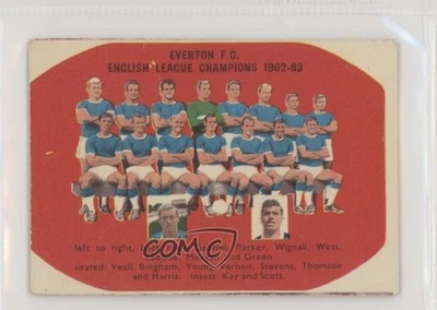 Lista de verificación de futbolistas A&BC 1963-64 Everton FC #105 Foto 1 de 2