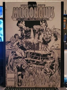 MICHAEL GOLDEN MICRONAUTS EDICIÓN ARTISTAS vinieron del espacio interior MARVEL IDW - Imagen 1 de 7