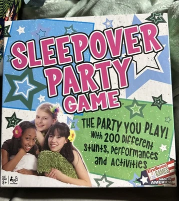 Sleepover Party Game The Party You Play Activity Game for Kids Ages 8 and Up NIB - Image 1 of 3