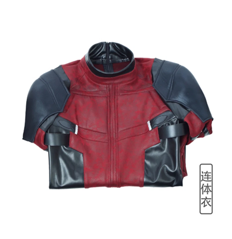 Deadpool косплей красный Deadpool костюм костюм комбинезон Хэллоуин аксессуары подарок - Изображение 1 из 4