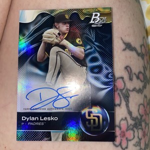 2023 Bowman Platinum Dylan Lesko Auto