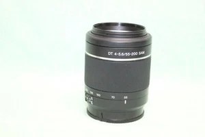Sony DT 55-200mm f/4-5.6 SAM Lens for Sony Alpha Digital SLR Camera - Picture 1 of 5