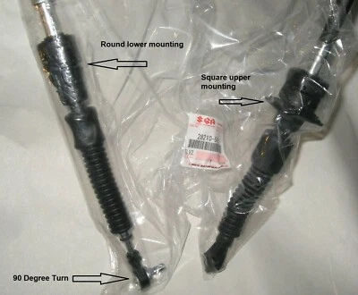 SHIFT CABLE Auto Trans OEM GEAR SELECT for 04-06 SUZUKI XL7 GRAND VITARA - Image 1 of 3