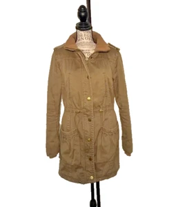 Modstrom Winter Ghost Utility Jacket with Drawstring Waist Tan Size M - Picture 1 of 7