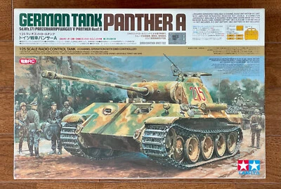 TAMIYA 56601 1/25 R/C Tank kit German Tank PANTHER A - Image 1 of 4