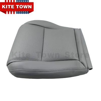 Cubierta de asiento de cuero perforado inferior del conductor para Honda Pilot 2003-2005 - gris Foto 1 de 4
