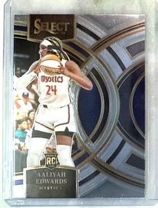 Aaliyah Edwards 2024 Panini Select WNBA Premier Level Rookie Card - #130 Mystics - Bild 1 von 4