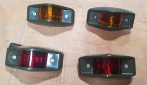 M998 Humvee LED SIDE MARKER KIT Red, Amber Military Truck 24V M35A2 5 Ton LMTV - Picture 1 of 4