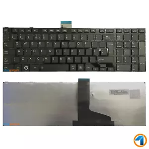 Toshiba SATELLITE C55-A-1HN UK QWERTY Black Keyboard With Frame New - Picture 1 of 3