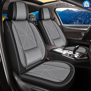 Car Seat Covers Full Set Fit for Nissan Sentra 2008-2025 Waterproof Faux Leather - Picture 1 of 9