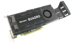 HP NVIDIA Quadro K4000 3GB GPU Video Graphics card GDDR5 713381-001 - Picture 1 of 6