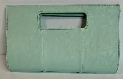 Lindo bolso sin asas Charlie’s verde menta para mujer primavera Pascua Foto 1 de 4