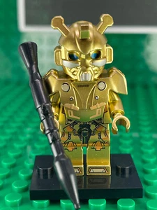 Minifigura personalizada impresa en almohadilla Transformers Bumblebee (variante dorada) con estuche - Imagen 1 de 8