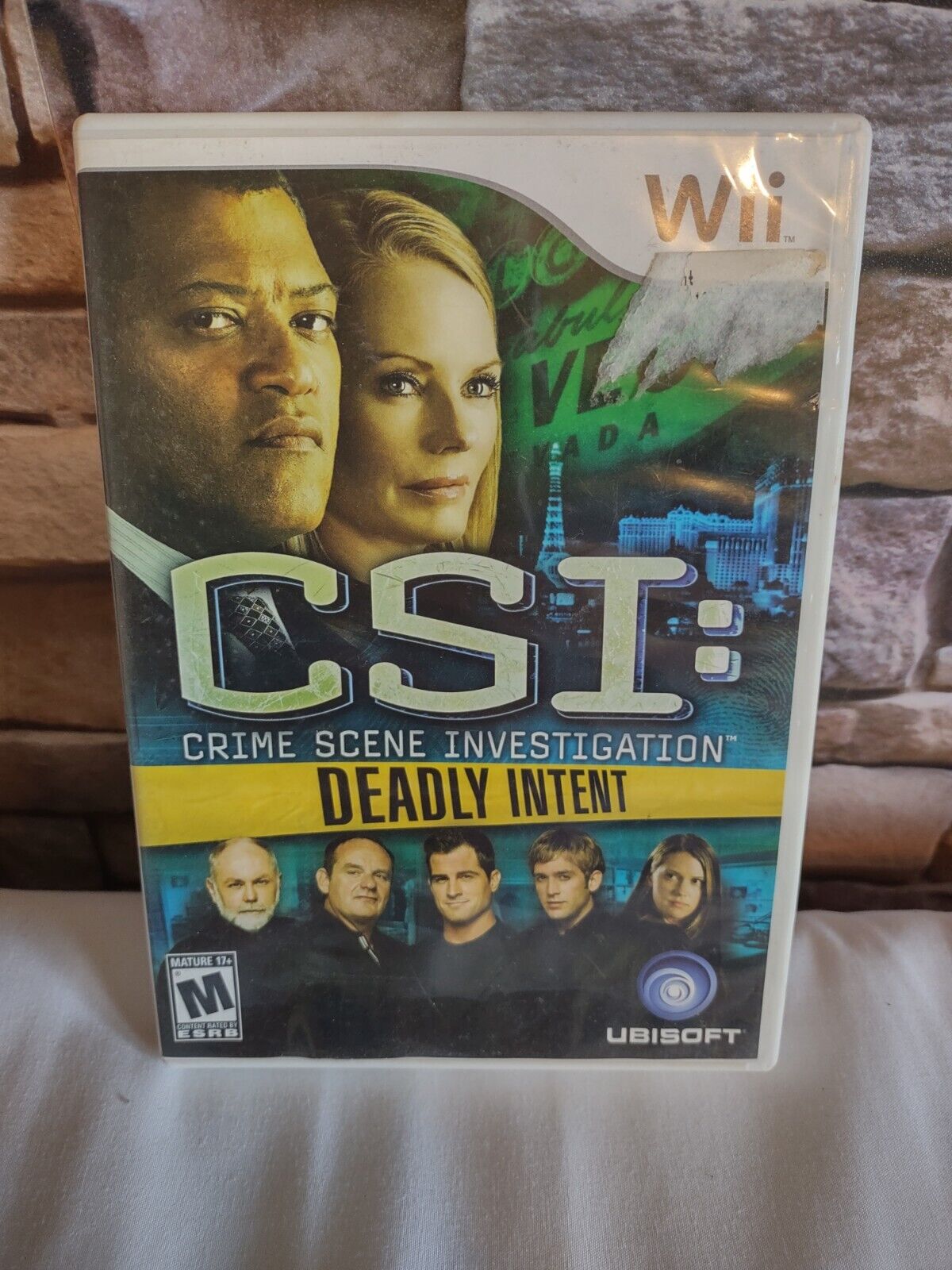 CSI: Crime Scene Investigation - Deadly Intent (Nintendo Wii, 2009) SHIPS FREE 