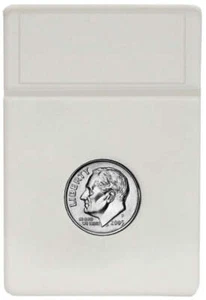 BCW Currency Display Slab Inserts White Dime - Picture 1 of 1