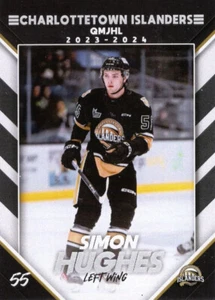 2023/24 Charlottetown Islanders - SIMON HUGHES - Picture 1 of 2