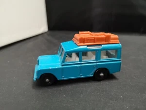 W32-MATCHBOX LESNEY No12C LAND ROVER SAFARI - Picture 1 of 5